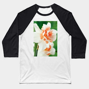 Narcissus  &#39;Replete&#39;    Division 4 Double Daffodil Baseball T-Shirt